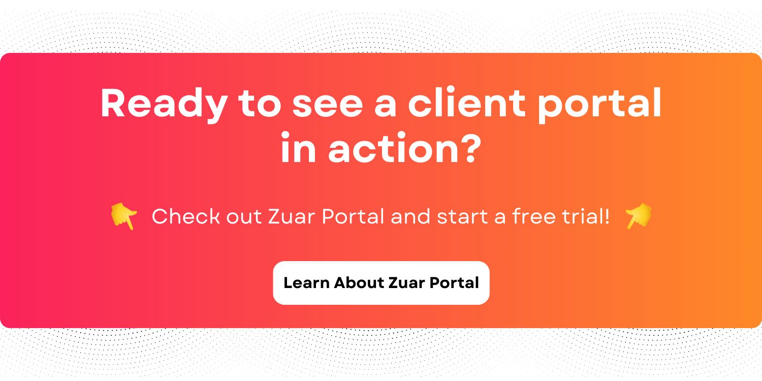 Zuar Portal cta