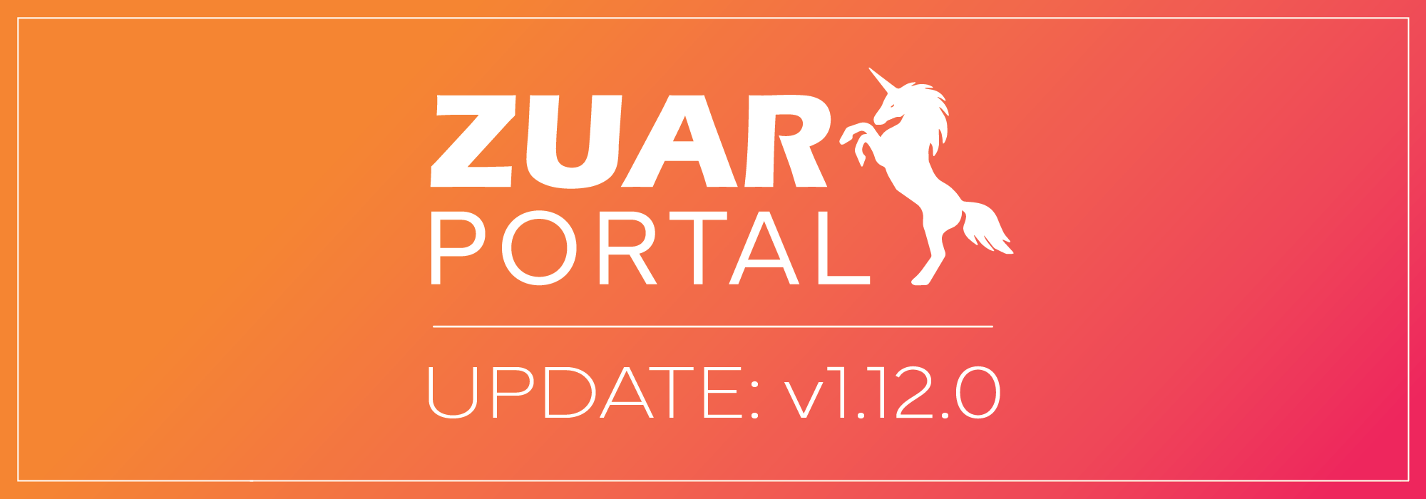 Zuar Portal Version 1.12.0