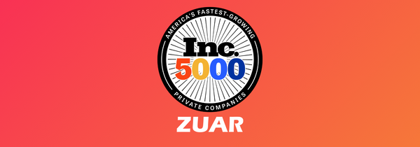 Zuar Honored With Third Consecutive Inclusion in the Inc. 5000 List
